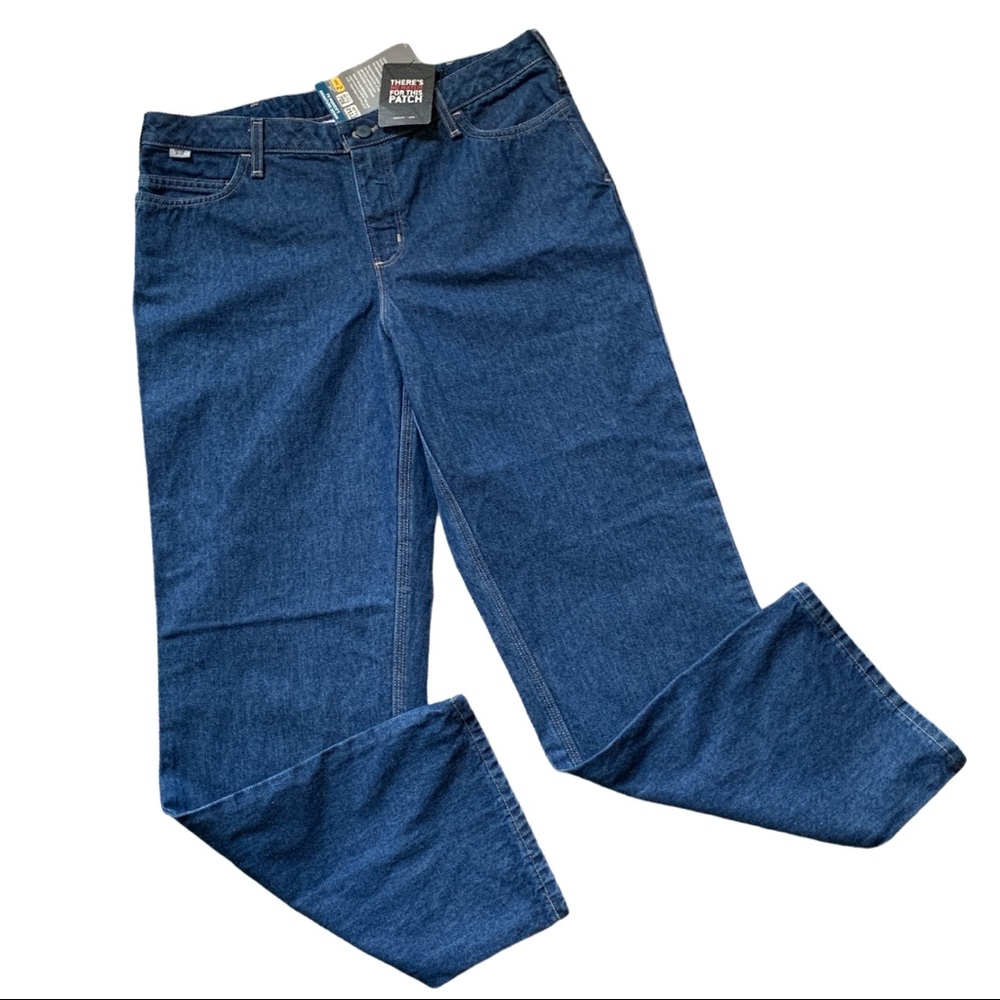NWT Carthartt Flame Resistant Signature Work Denim Blue Jeans Workwear